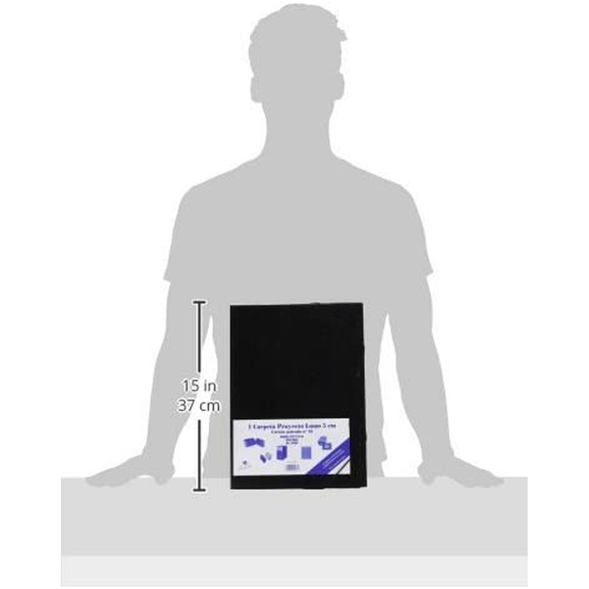 Carpeta Clasificadora Mariola Negro