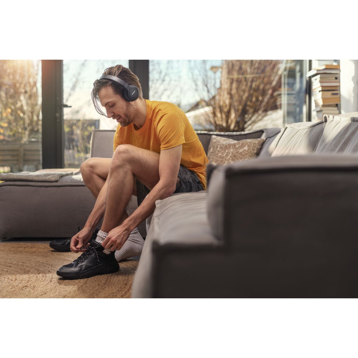 Auriculares de Diadema Plegables con Bluetooth Philips TAA4216BK/00 Negro