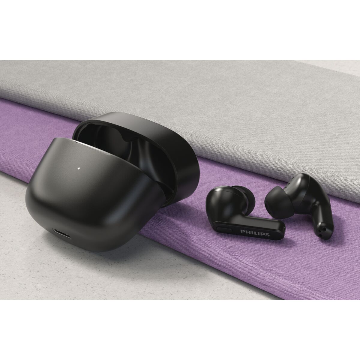 Auriculares Bluetooth Philips TAT2206BK/00 Negro