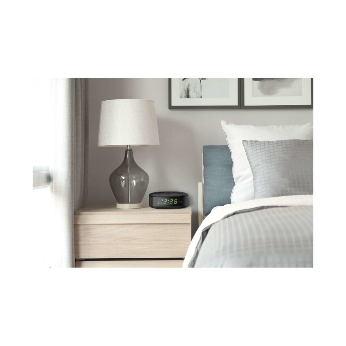 Radio Despertador Philips TAR3205/12 Negro