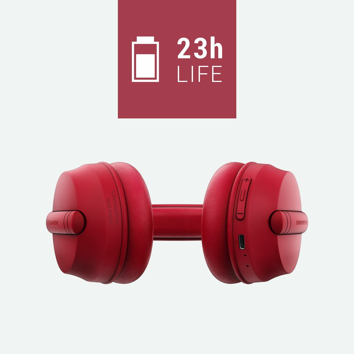 Auriculares de Diadema Bluetooth Energy Sistem 457557 Rojo