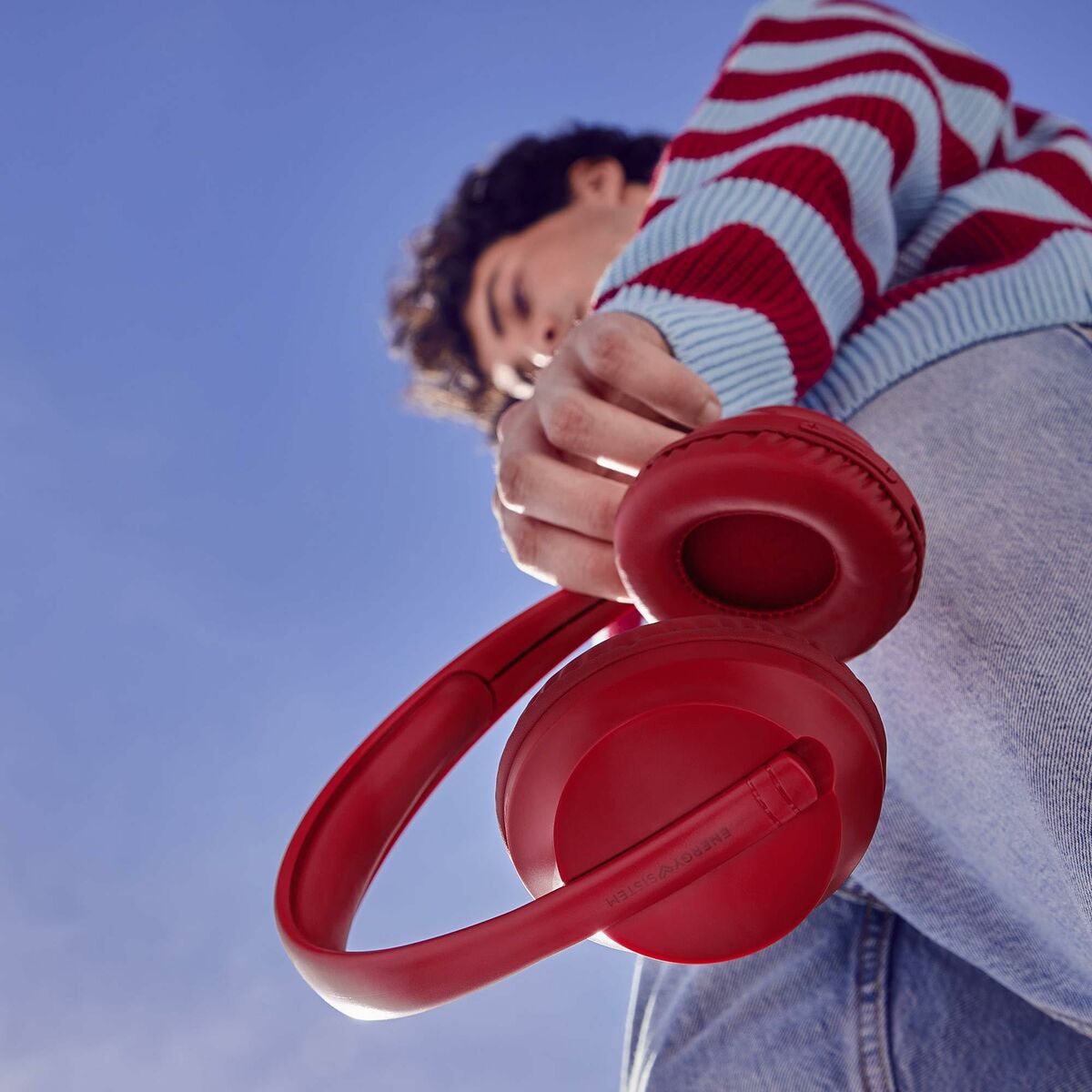 Auriculares de Diadema Bluetooth Energy Sistem 457557 Rojo