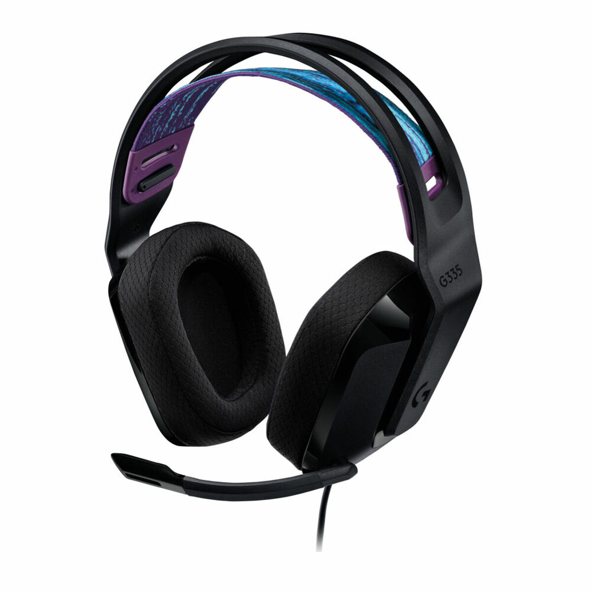 Auriculares con Micrófono Gaming Logitech G335 Negro