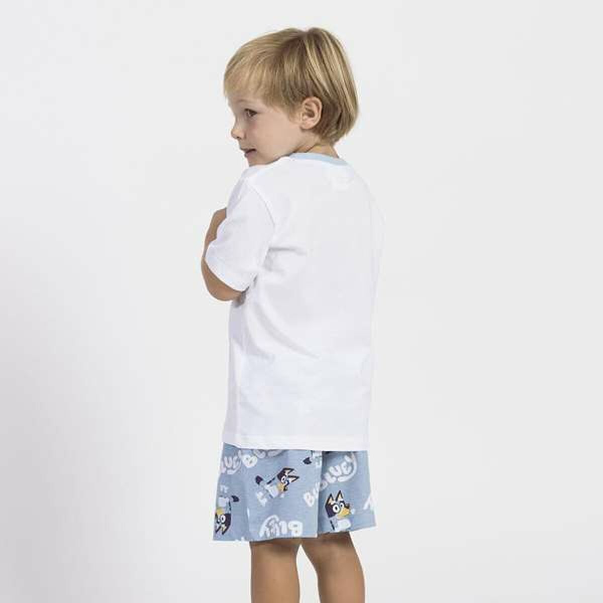 Pijama Infantil Bluey Blanco