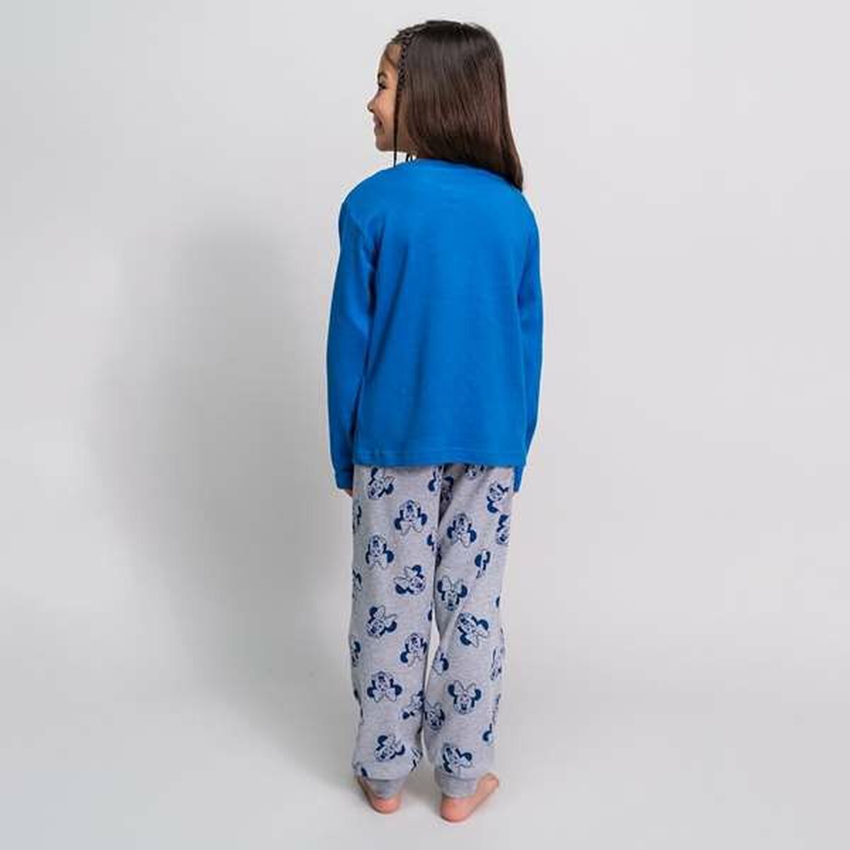 Pijama Infantil Minnie Mouse Azul oscuro