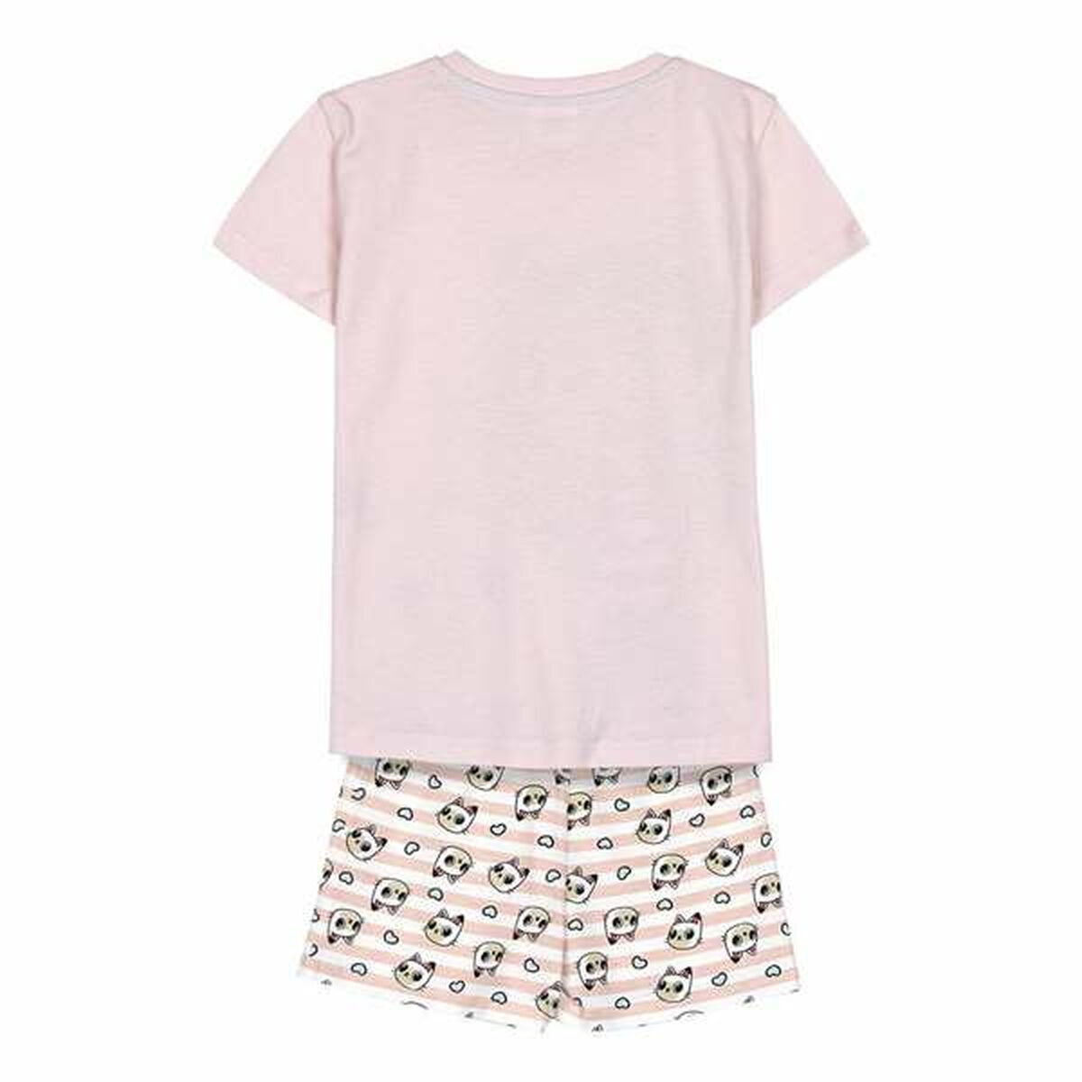 Pijama Infantil Gabby's Dollhouse Rosa
