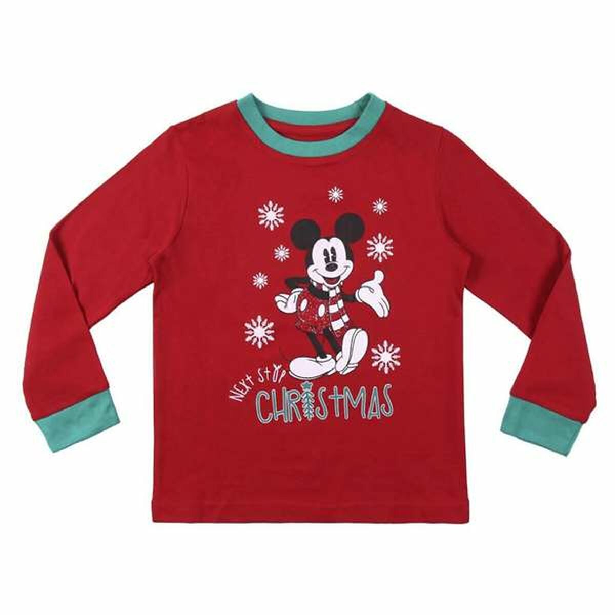 Pijama Infantil Mickey Mouse Rojo
