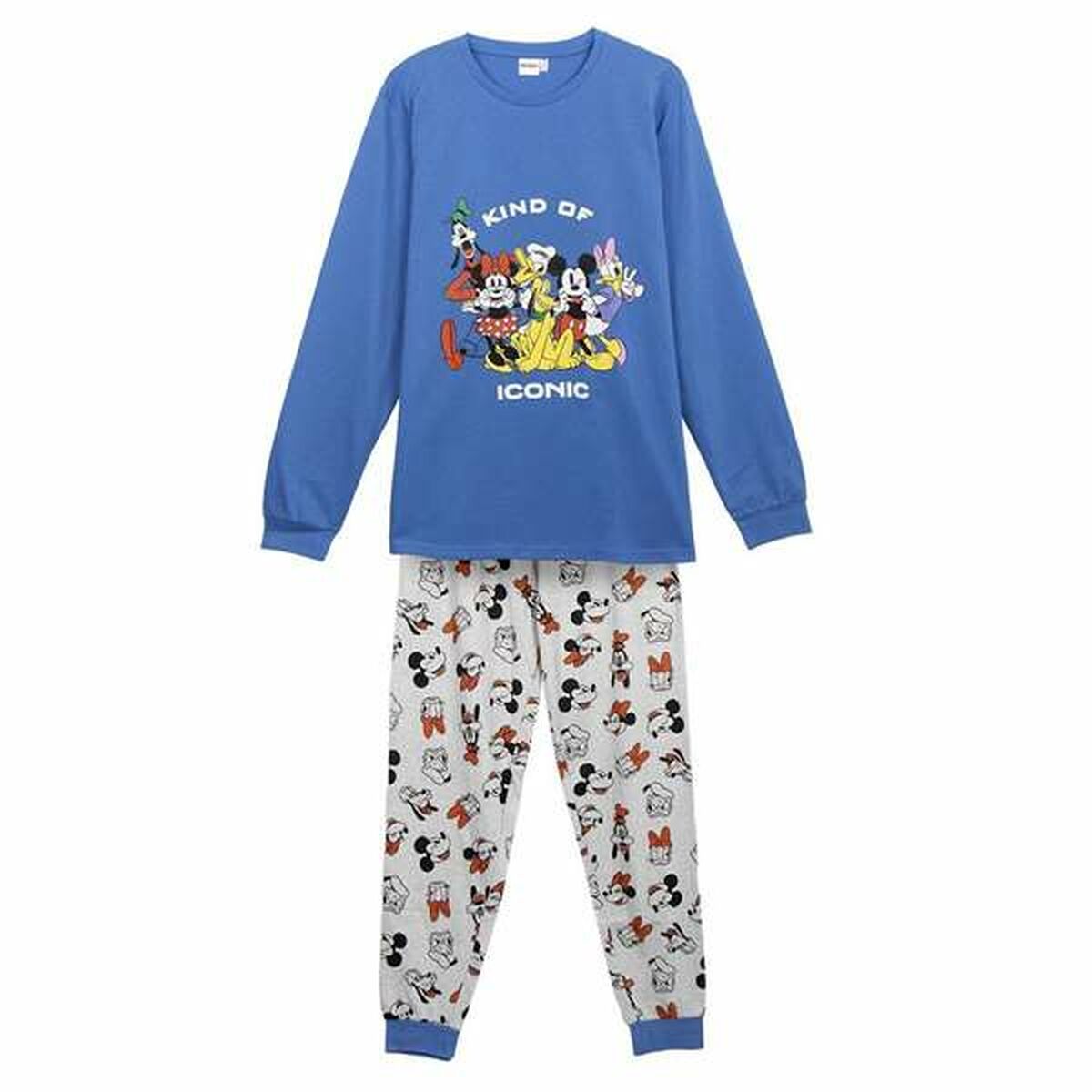 Pijama Infantil Mickey Mouse Azul