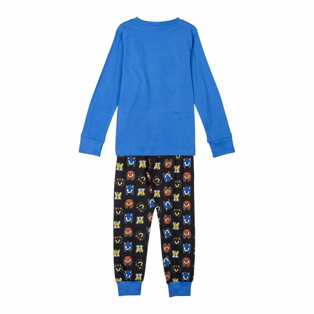 Pijama Infantil Sonic Azul