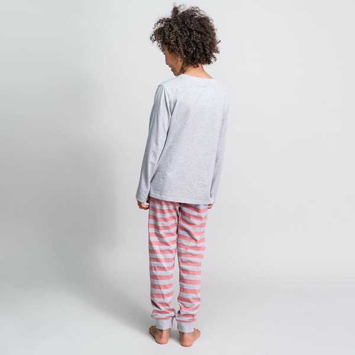 Pijama Infantil Minnie Mouse Gris