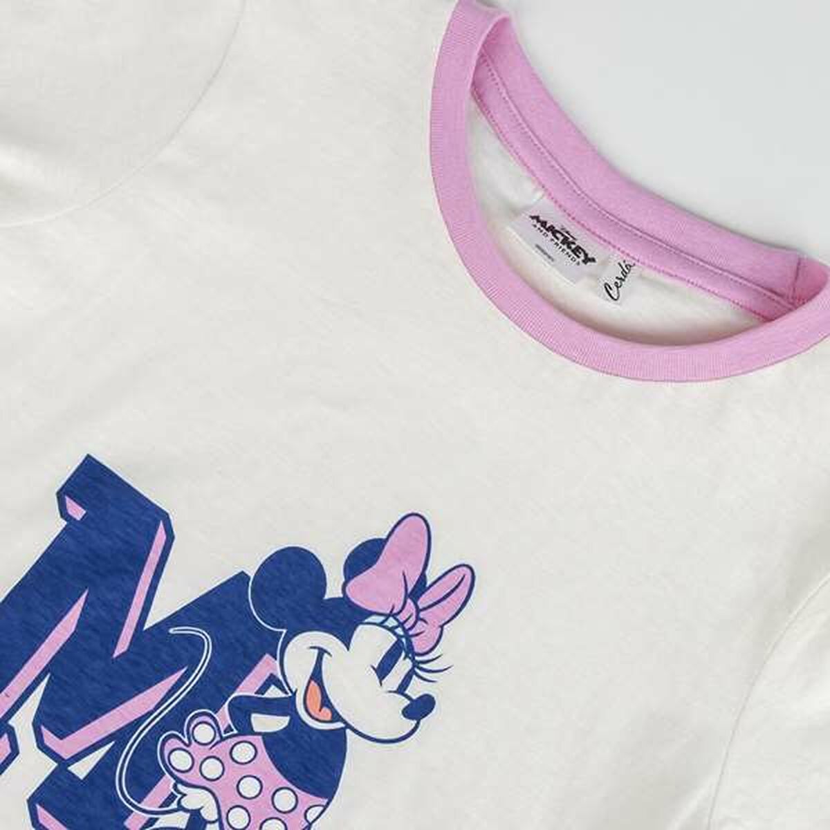 Pijama Infantil Minnie Mouse Rosa