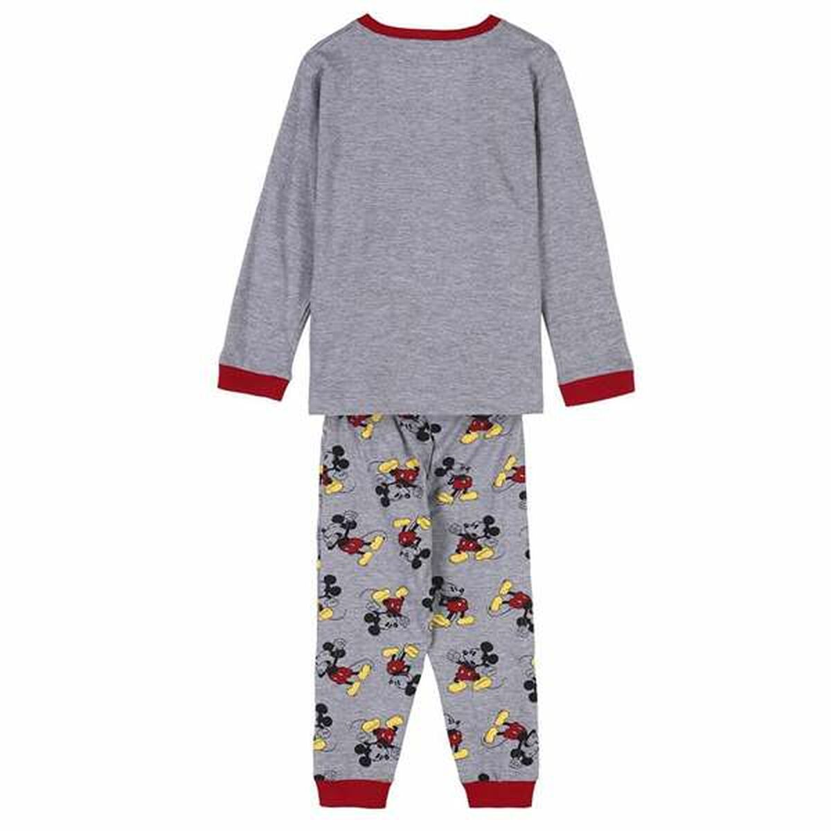 Pijama Infantil Mickey Mouse Gris