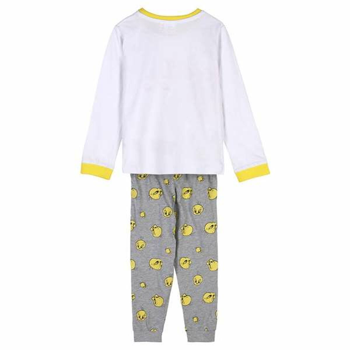 Pijama Infantil Looney Tunes Blanco