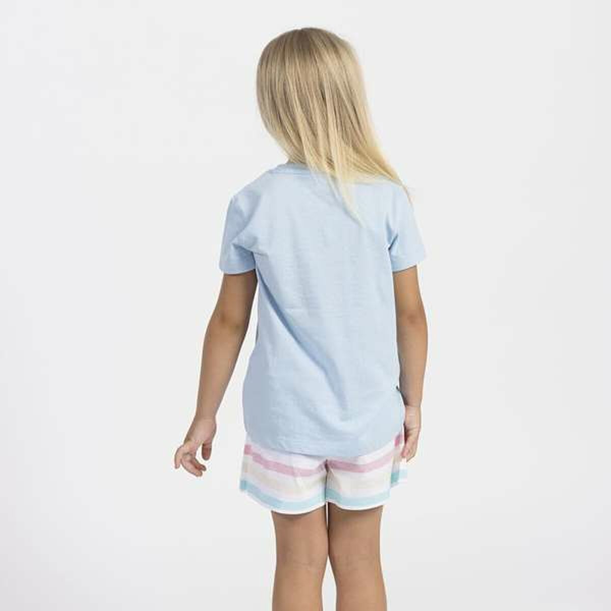 Pijama Infantil Frozen Azul claro