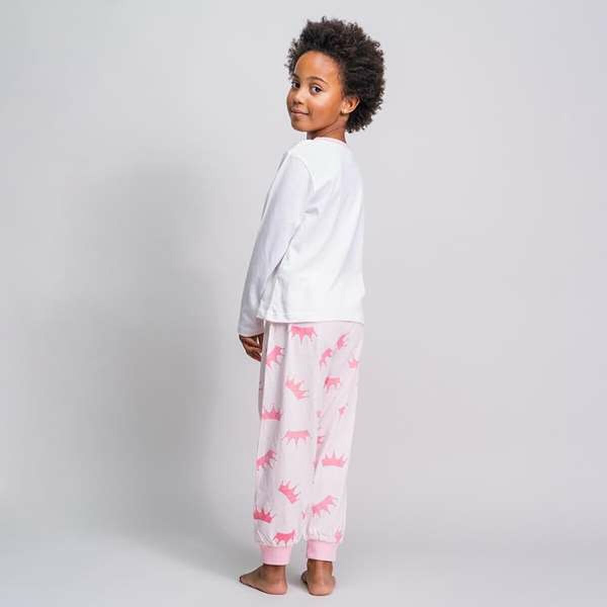 Pijama Infantil Disney Princess Blanco
