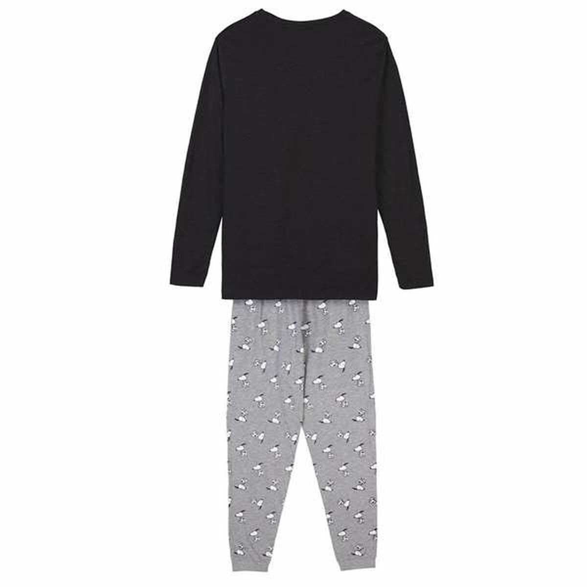 Pijama Snoopy Gris