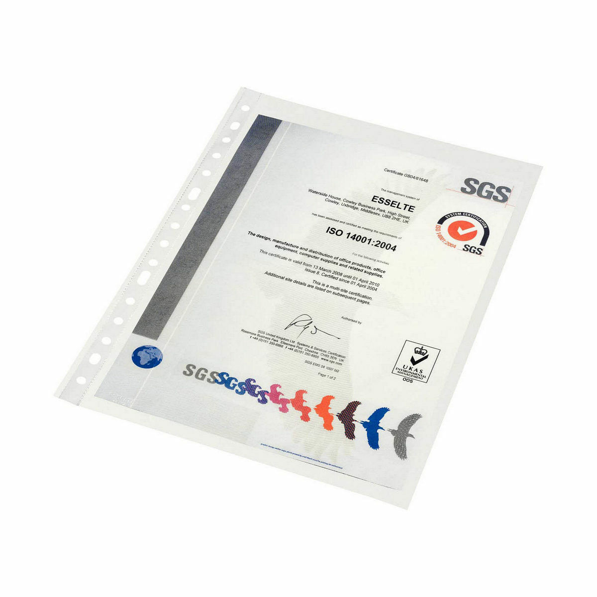 Fundas Esselte Transparente A4 Polipropileno