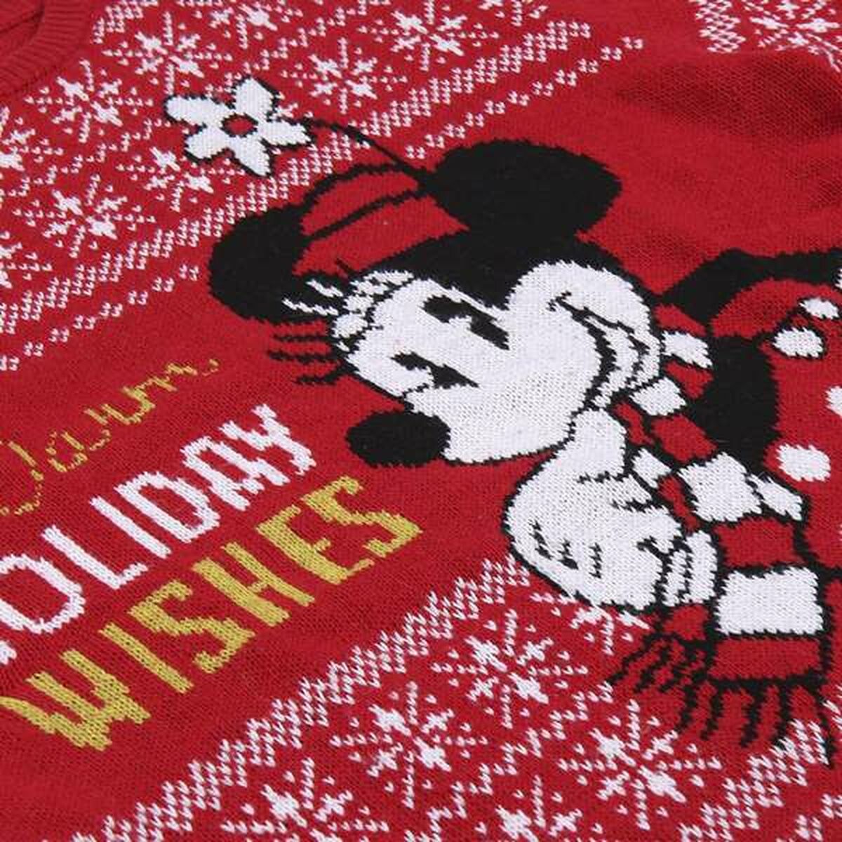 Jersey Mujer Minnie Mouse Rojo