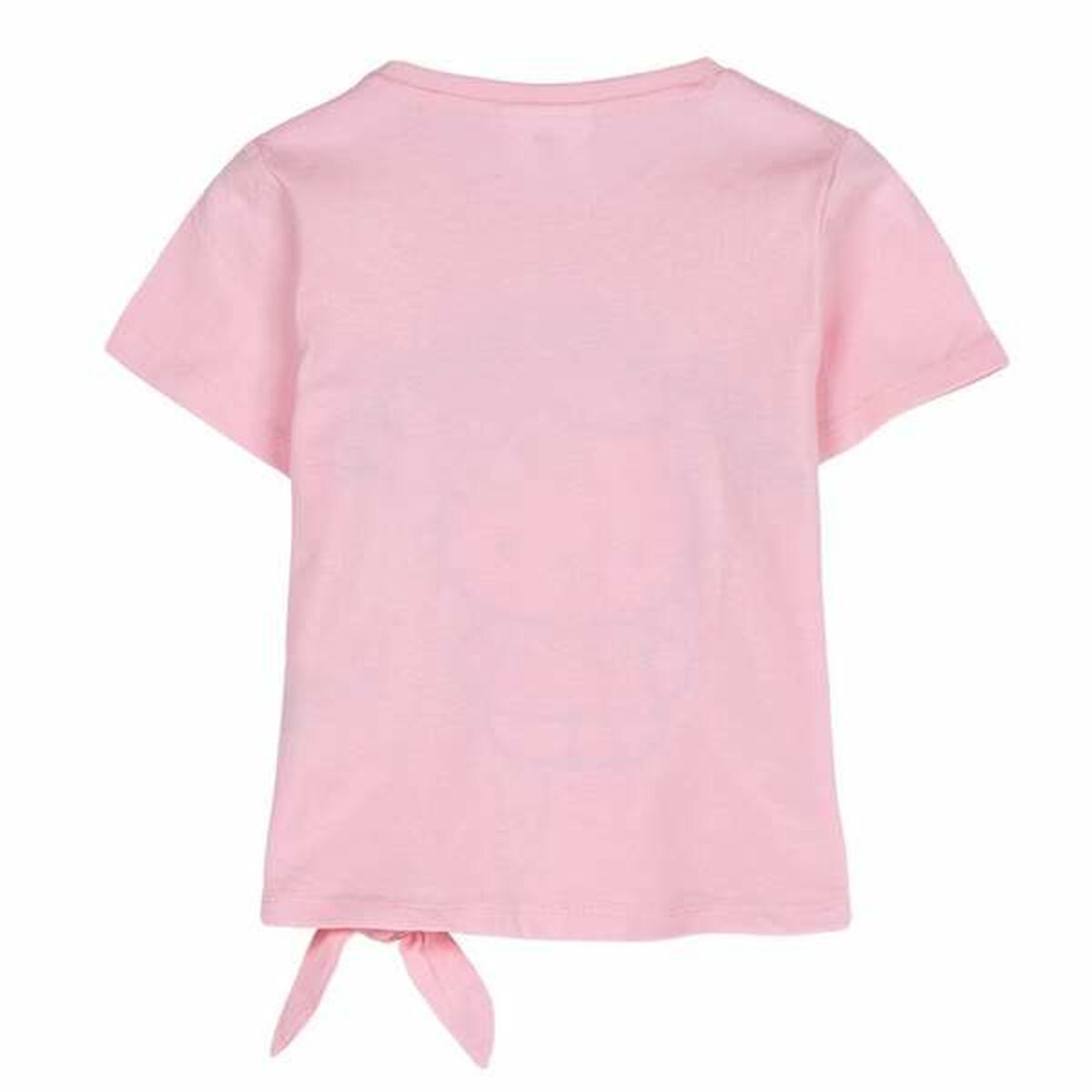 Camiseta de Manga Corta Infantil Hello Kitty Rosa Rosa claro