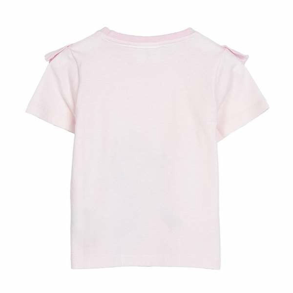 Camiseta de Manga Corta Infantil Bluey Rosa Rosa claro