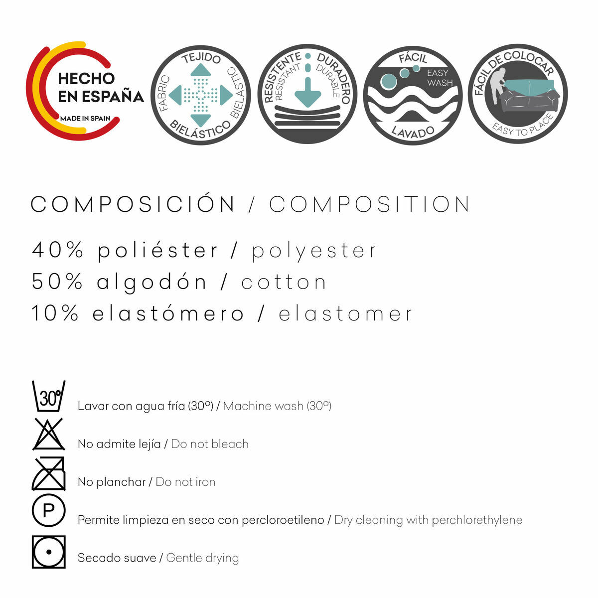 Funda para Sofá Eysa (Reacondicionado B)