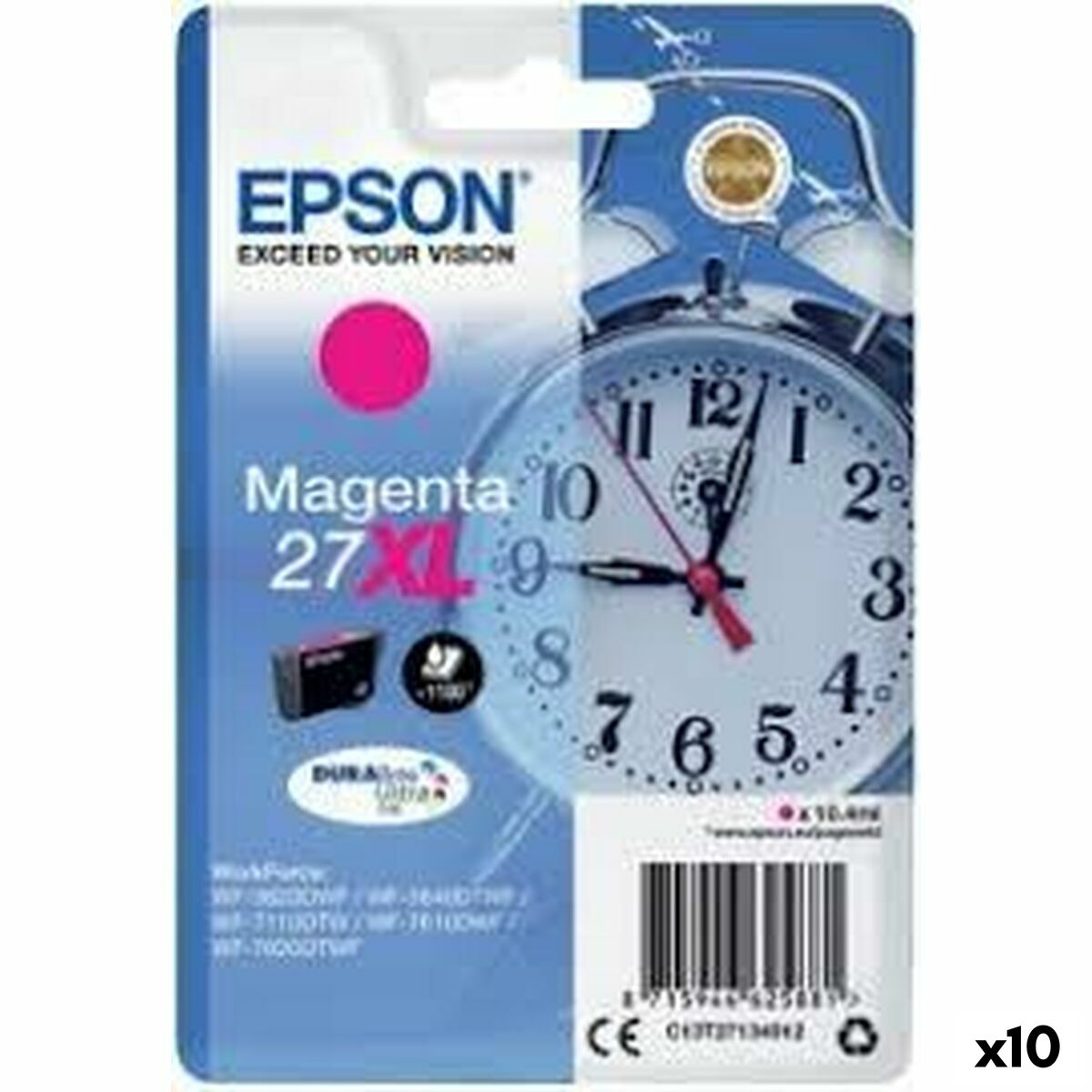 Cartucho de Tinta Original Epson Magenta (10 Unidades)