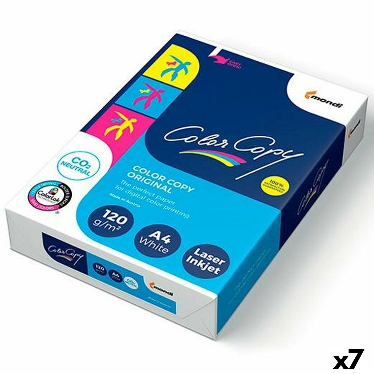 Papel para Imprimir Color Copy Blanco A4 50 Hojas (7 Unidades)