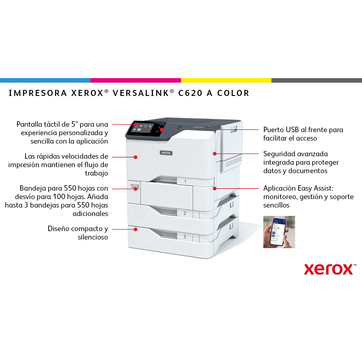 Impresora Láser Xerox C620V_DN