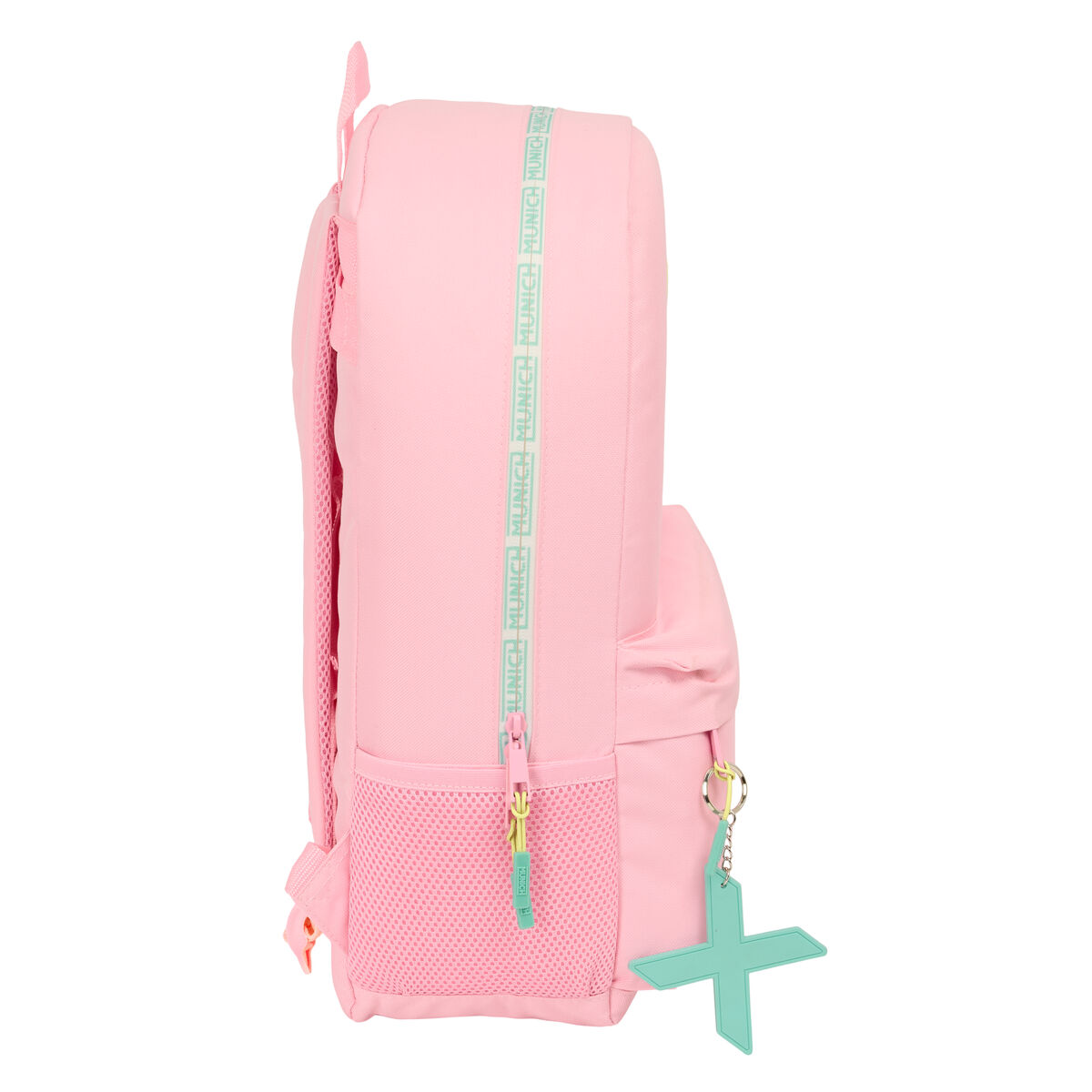Mochila Escolar Munich Candy Rosa 30 x 46 x 14 cm