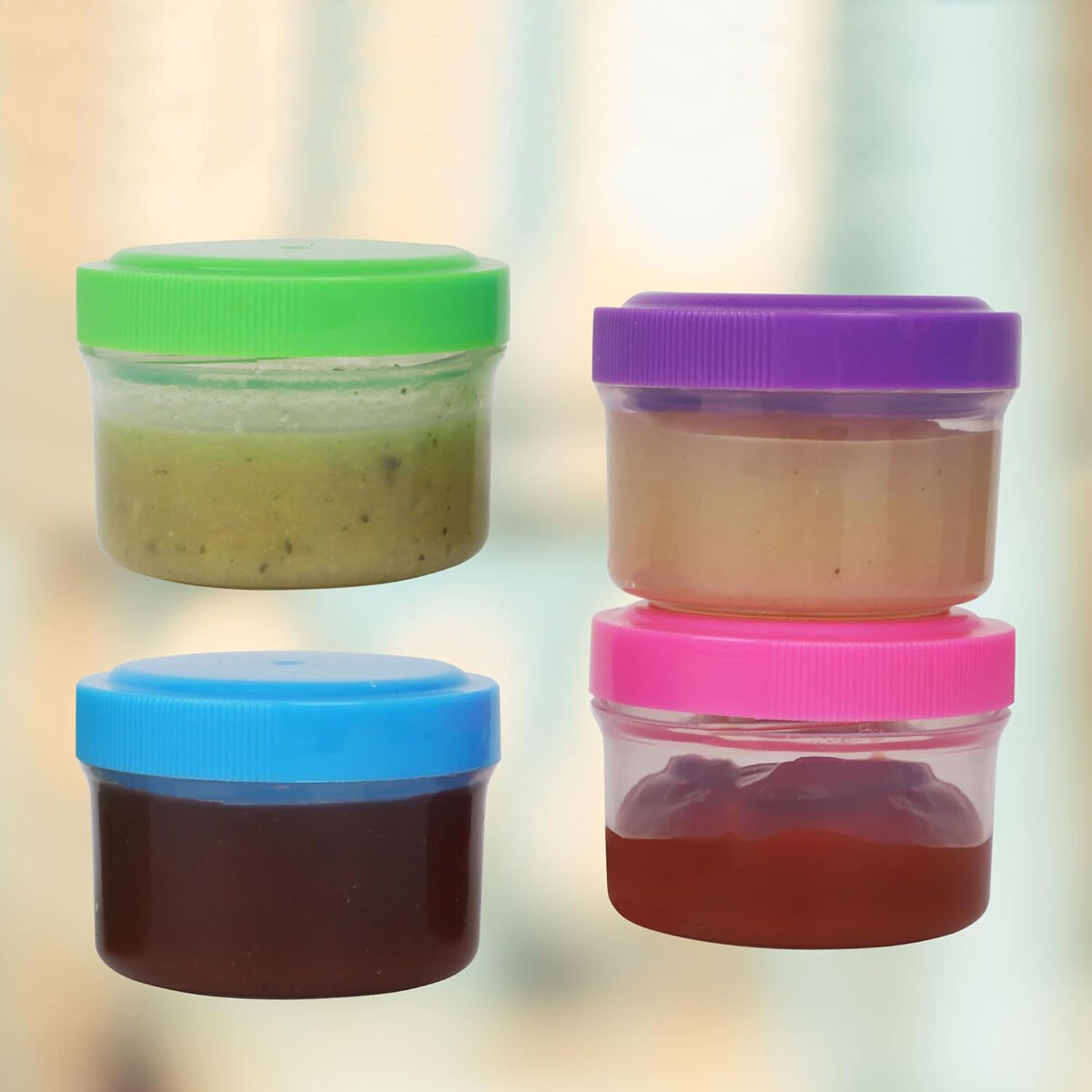 Set de Fiambreras Privilege 35 ml Ø 4,5 x 3 cm 6 Piezas (24 Unidades)