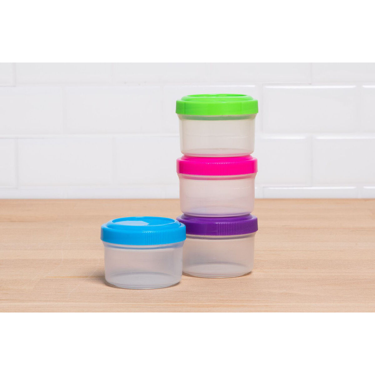 Set de Fiambreras Privilege 35 ml Ø 4,5 x 3 cm 6 Piezas (24 Unidades)