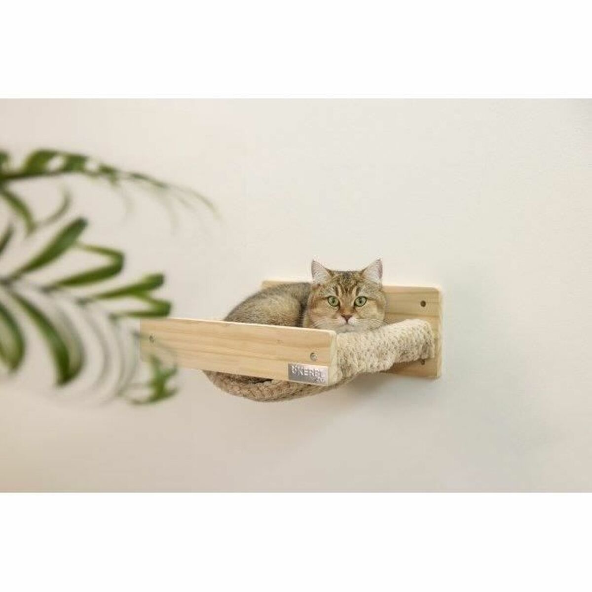 Cama para Gato Kerbl TIMBER Beige