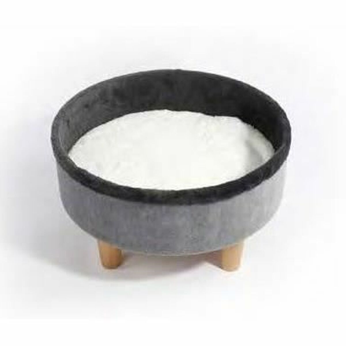 Cama para Gato MPETS ROUND Gris 47 x 47 x 26 cm
