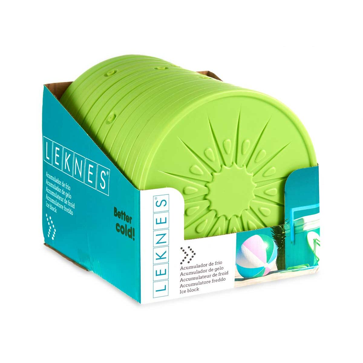 Acumulador de Frío Leknes 250 ml 17,5 x 1,5 x 17,5 cm (12 Unidades)