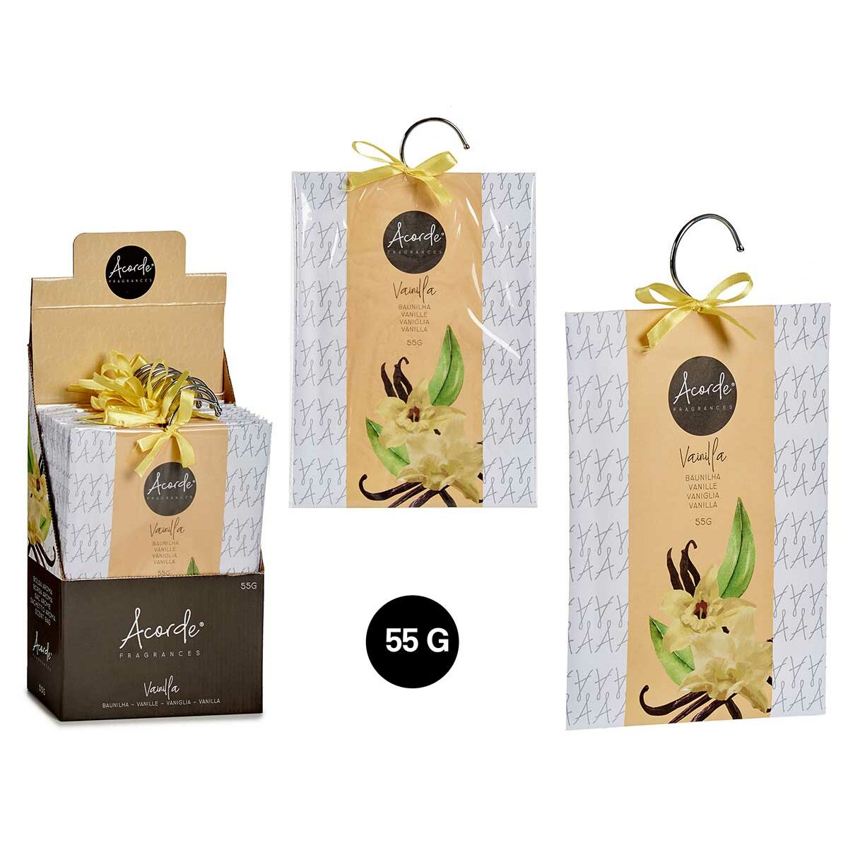 Bolsitas Aromáticas Acorde Amarillo Vainilla (12 Unidades)