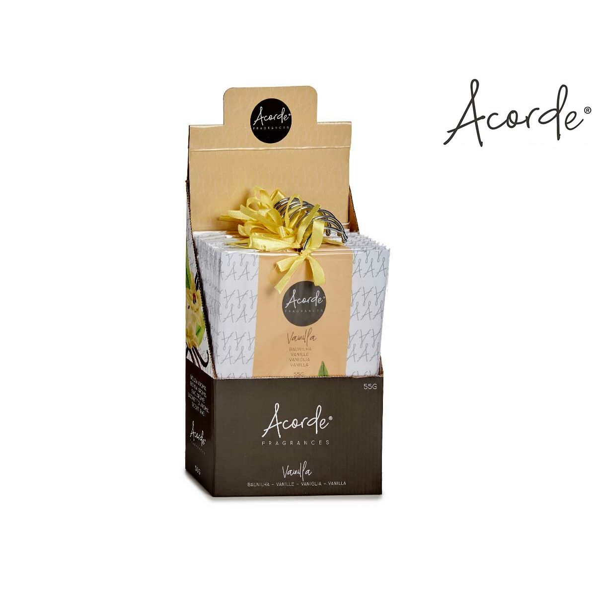 Bolsitas Aromáticas Acorde Amarillo Vainilla (12 Unidades)