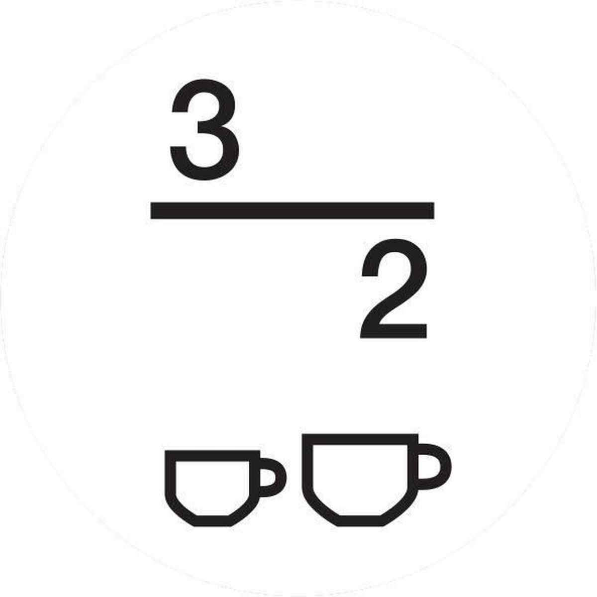 Cafetera de Émbolo Terraillon 15353 DIAMANT Blanco 1,25 L