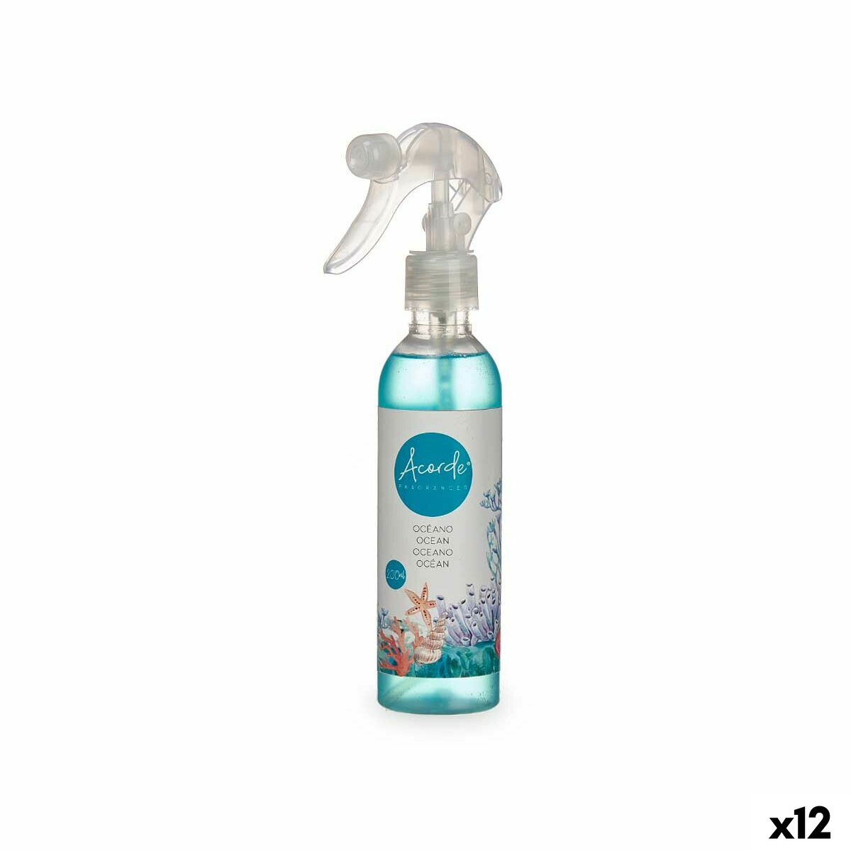 Ambientador Acorde Océano 200 ml (12 Unidades)