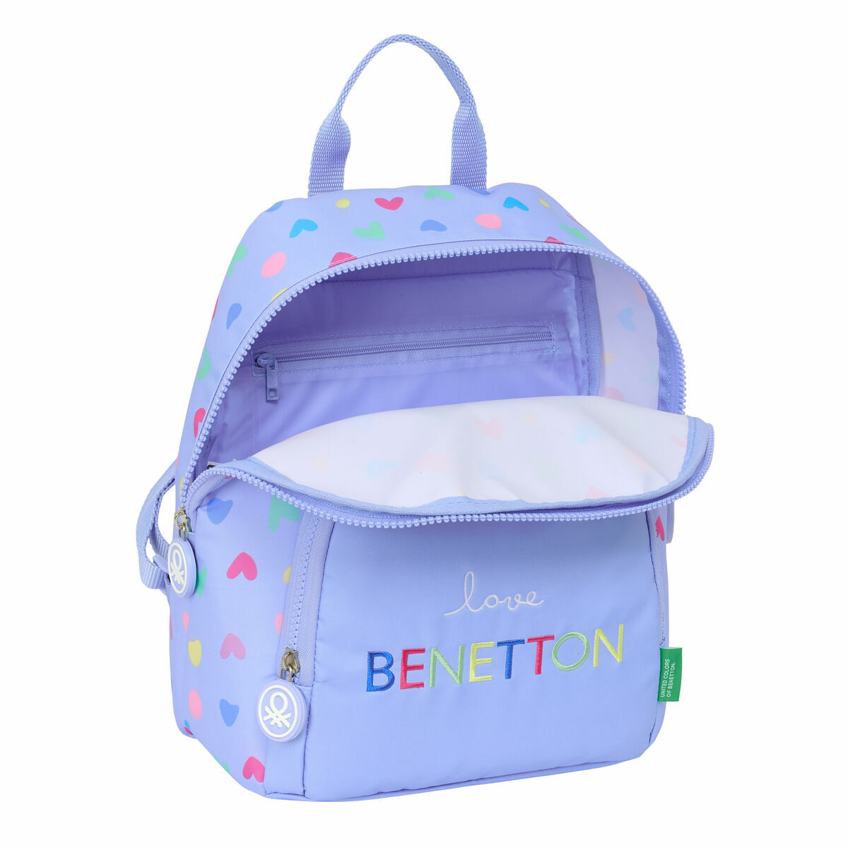Mochila Casual Benetton Lila Lila 25 x 30 x 13 cm