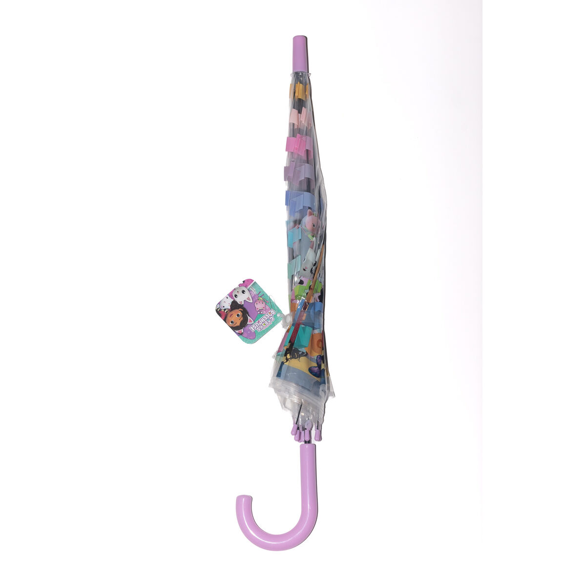 Paraguas Gabby's Dollhouse Party Rosa Ø 76 cm