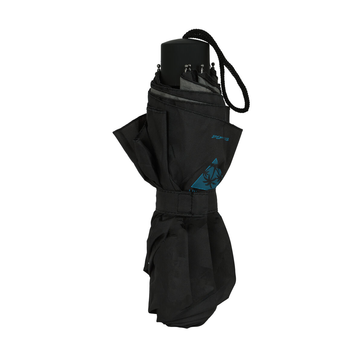 Paraguas Plegable BlackFit8 California Azul Negro Ø 98 cm