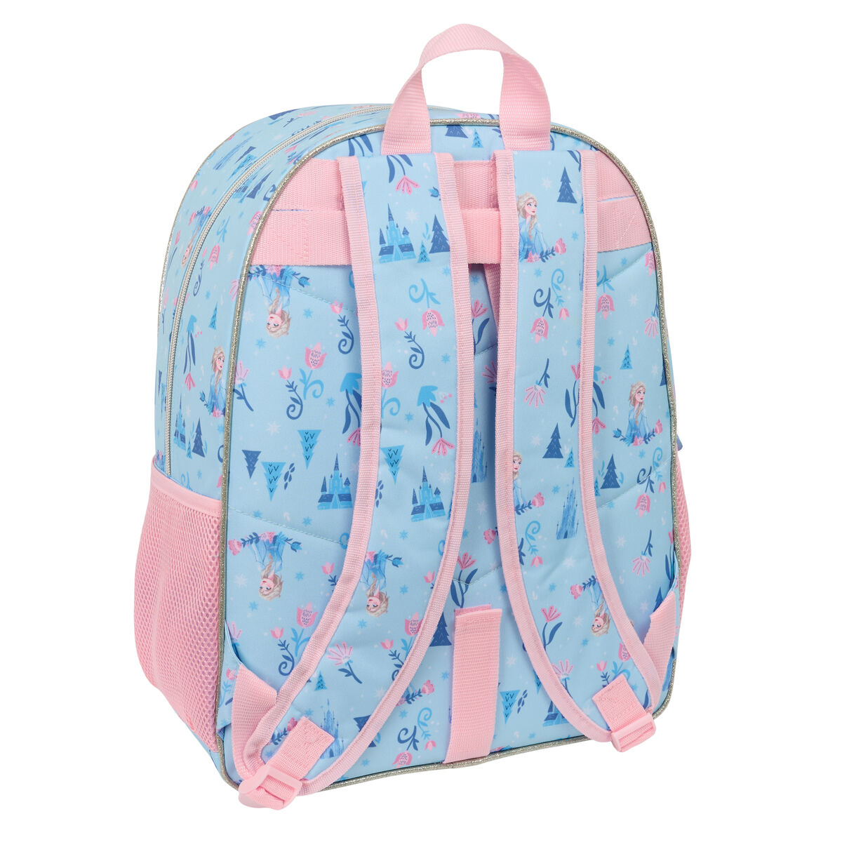 Mochila Escolar Frozen Ice magic Azul 33 x 42 x 14 cm