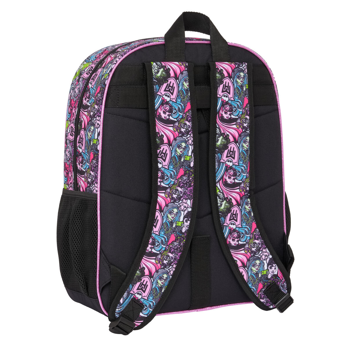 Mochila Escolar Monster High Drama Multicolor 33 x 42 x 14 cm