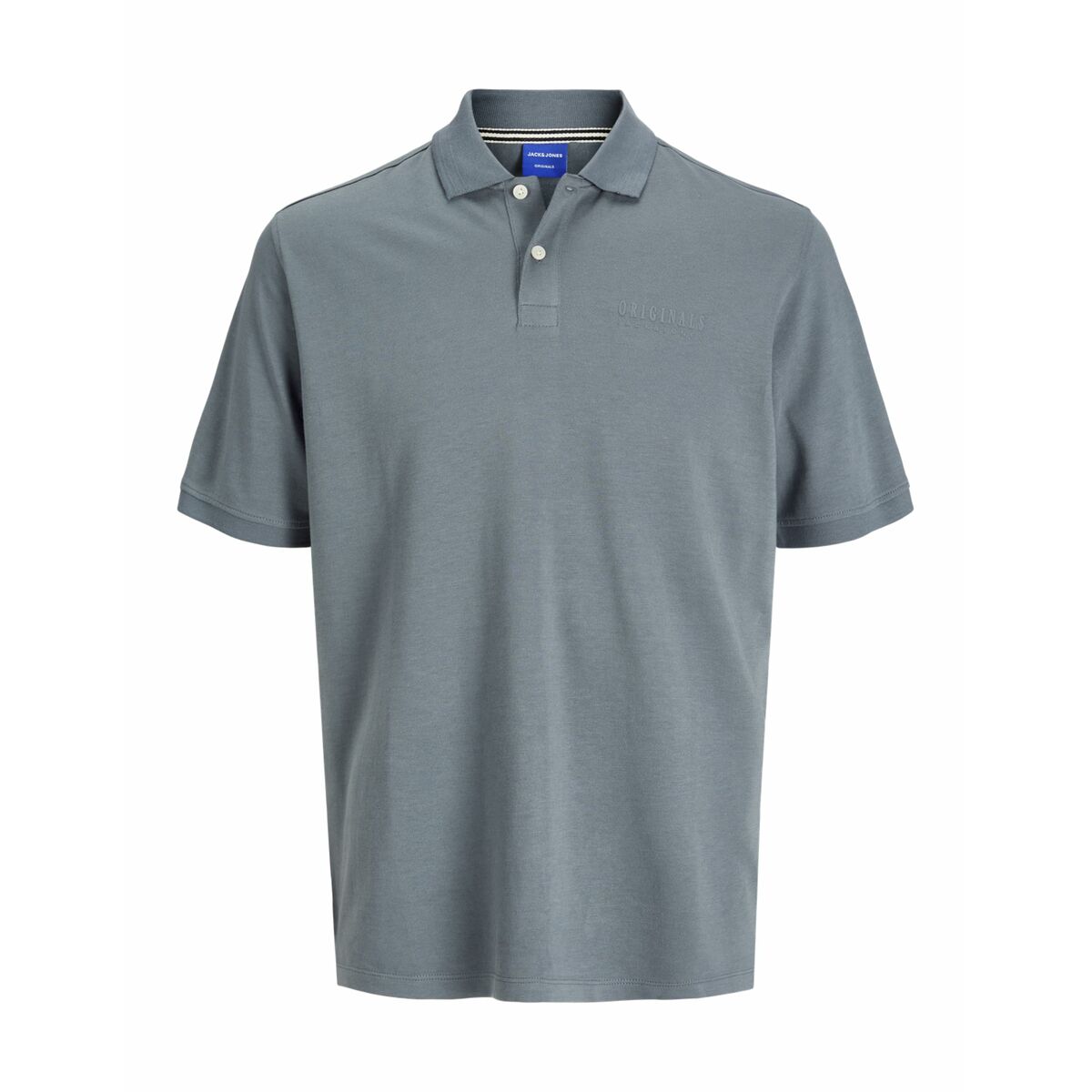 Polo de Manga Corta Hombre Jack & Jones JORFREDERIKSBERG 12263111 Gris