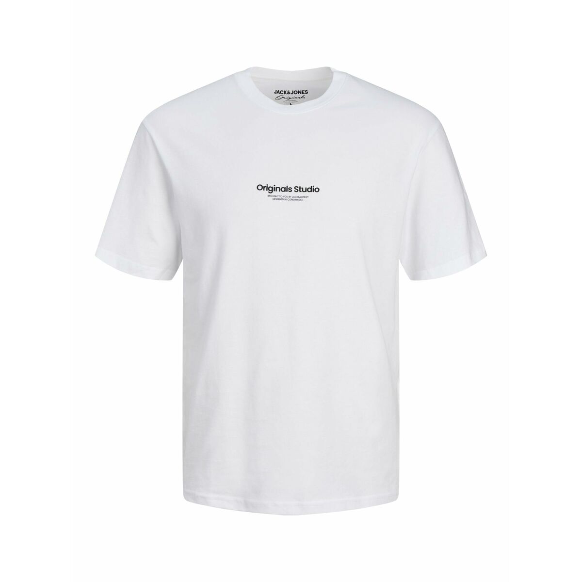 Camiseta de Manga Corta Hombre Jack & Jones JORVESTERBRO TEE SS 12240121 Blanco