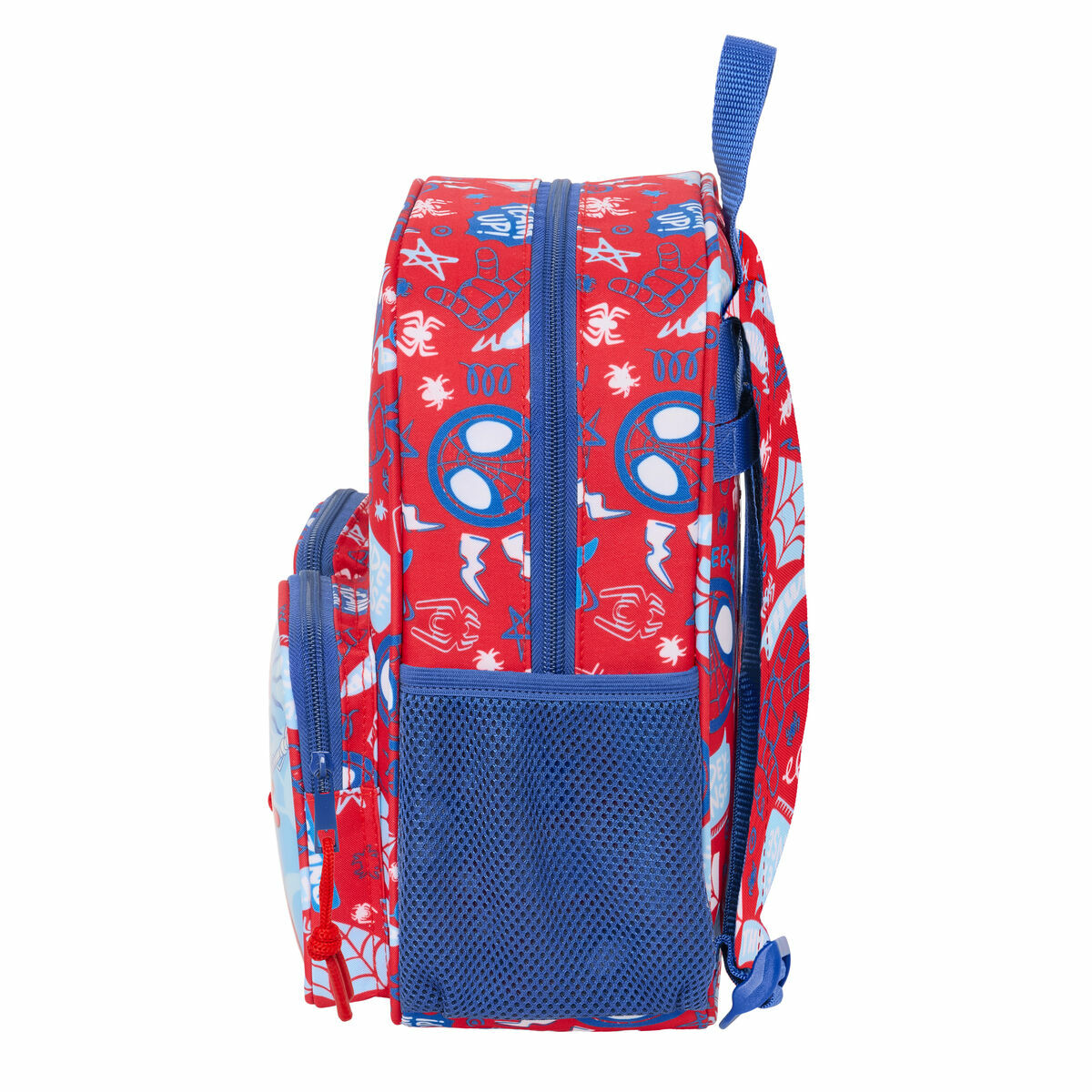 Mochila Escolar Spider-Man Rescue Azul Rojo 22 x 27 x 10 cm