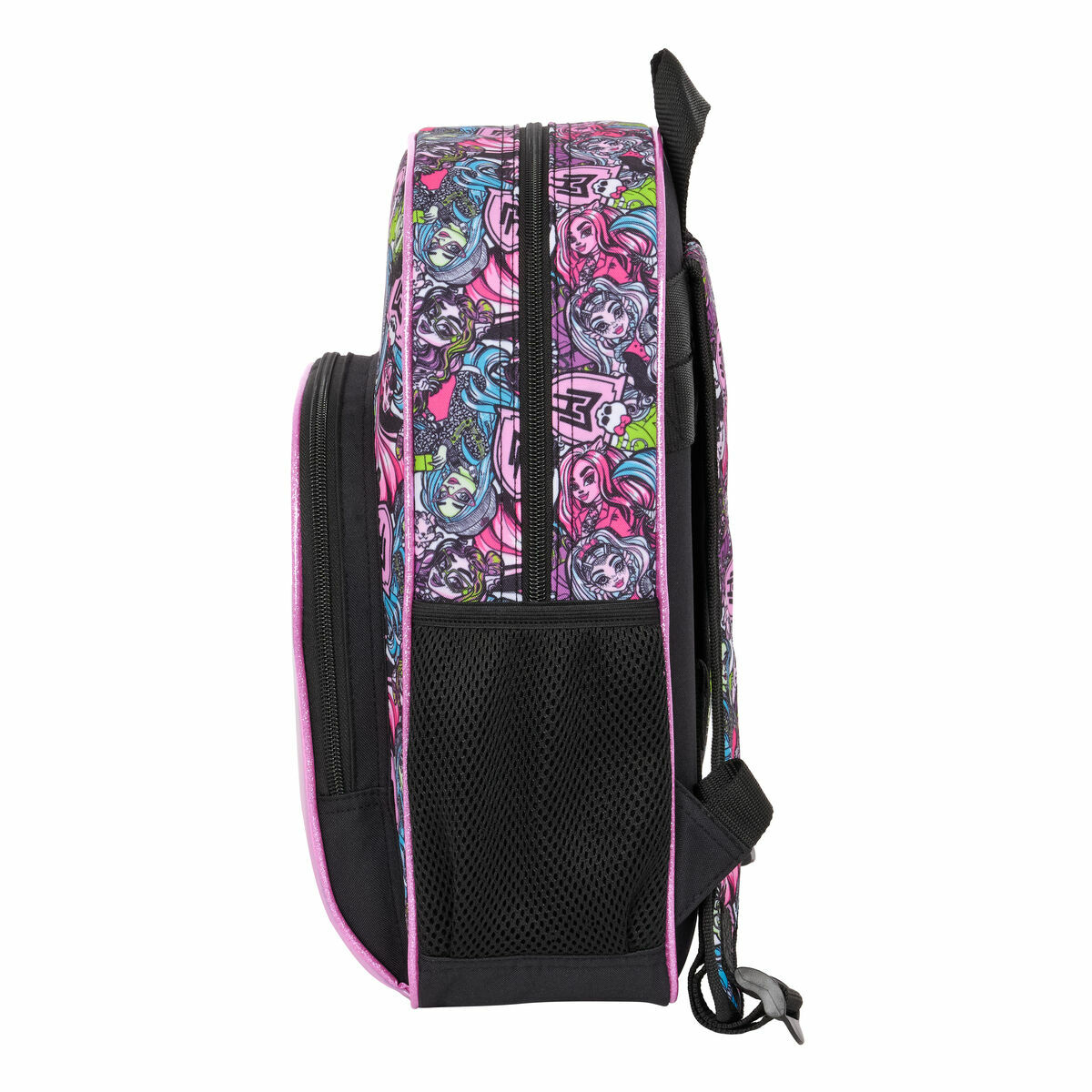 Mochila Escolar Monster High Drama Multicolor 28 x 34 x 10 cm