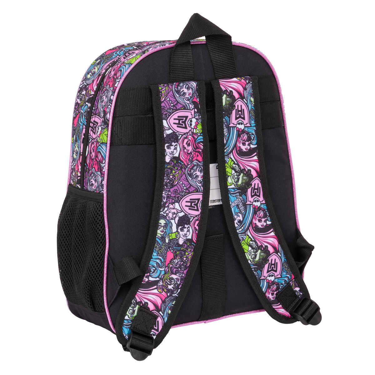 Mochila Escolar Monster High Drama Multicolor 28 x 34 x 10 cm