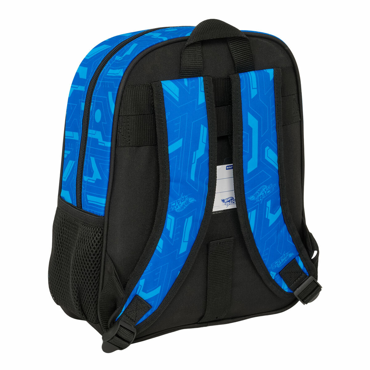 Mochila Escolar Hot Wheels Let's race Azul Negro 27 x 33 x 10 cm