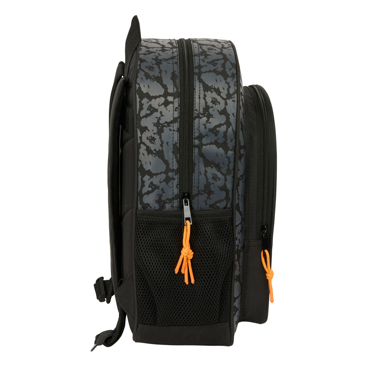 Mochila Escolar Naruto Negro 32 x 38 x 12 cm